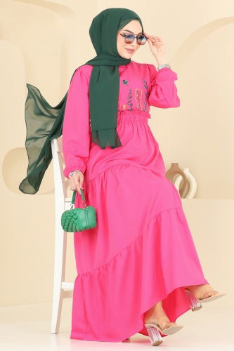 A.S.N. - Dress 7063ASN888 Fuchsia