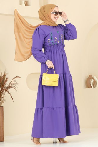 A.S.N. - Dress 7063ASN888 Purple