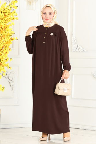 B.G.S. - Dress 7103BG354 Brown