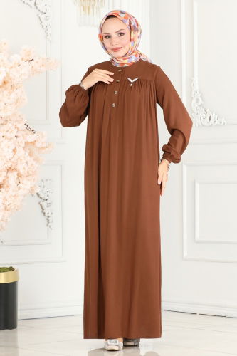 B.G.S. - DRESS 7103BG354 Tan