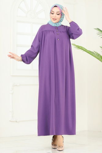 B.M.R. - Dress 7103BM387 Dark Lilac