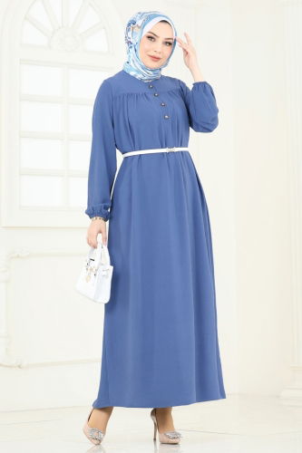 B.M.R. - Dress 7103BM387 Indigo