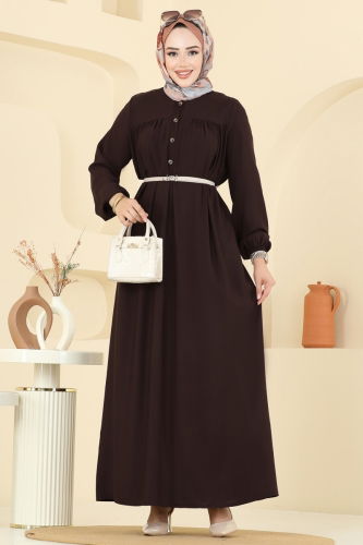 E.R.K. - Dress 7103ERK1158 Brown