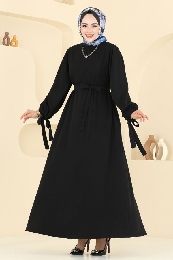 Modaselvim NET 20%+20% DISCOUNT IN THE CARD Dress 7121BG354 Black