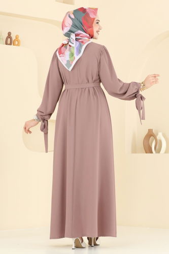 moda selvim Dress 7121BG354 Vision - Thumbnail