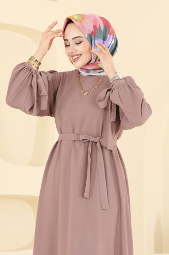 moda selvim Dress 7121BG354 Vision - Thumbnail