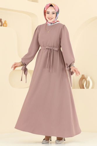 moda selvim Dress 7121BG354 Vision - Thumbnail
