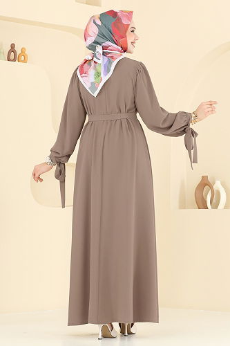 moda selvim Dress 7121BG354 Vision - Thumbnail