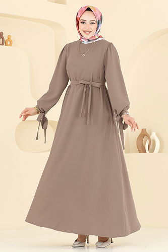 moda selvim Dress 7121BG354 Vision - Thumbnail