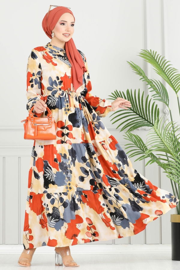 Modaselvim NET 20%+20% DISCOUNT IN THE CARD Dress 7124BG354 Anthracite