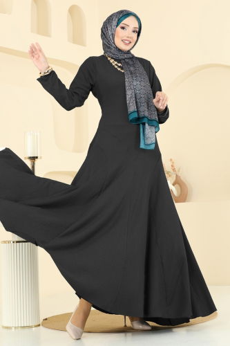 E.R.K. - Dress 7132ERK1158 Black