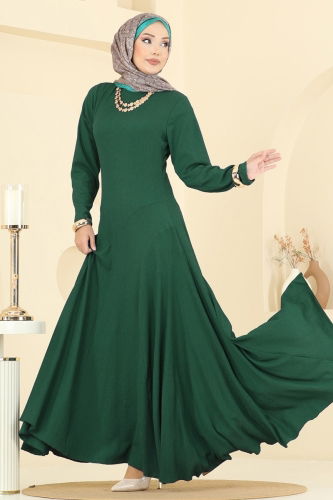 E.R.K. - Dress 7132ERK1158 Dark Emerald