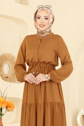 B.G.S. - Dress 7138BG354 Mustard