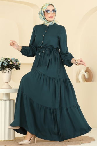 B.G.S. - Dress 7138BG354 Petroleum
