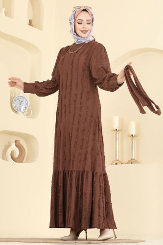 B.G.S. - Dress 7150BG354 Brown