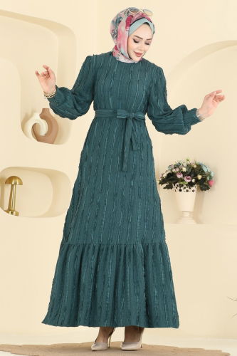 B.G.S. - Dress 7150BG354 Petroleum