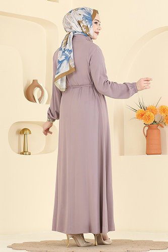 moda selvim Dress 7152BG354 Vision - Thumbnail