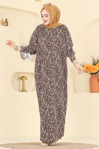 E.R.K. - Dress 7154ERK1158 Brown