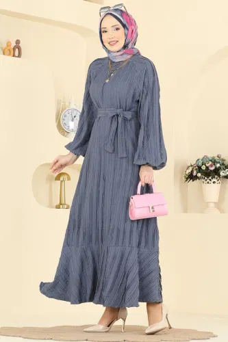 E.R.K. - Dress 7159ERK1158 Dark Gray