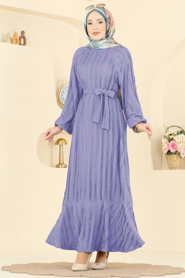 Modaselvim Dress Dress 7159ERK1158 Lilac