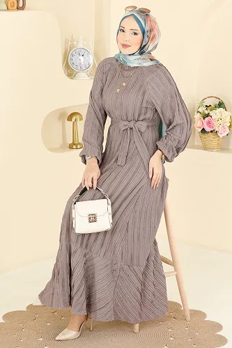 moda selvim Dress 7159ERK1158 Vision - Thumbnail