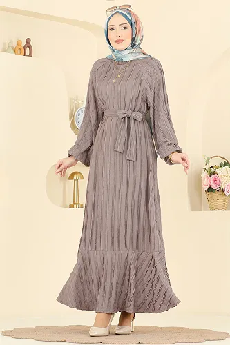 moda selvim Dress 7159ERK1158 Vision - Thumbnail