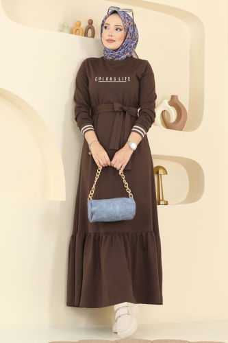 P.R.M. - Dress 715PM271 Brown