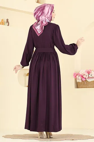 moda selvim الفستان توتي 7160BG354 - Thumbnail