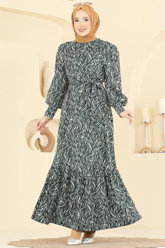 E.R.K. - Dress 7170ERK1158 Emerald