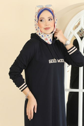 P.R.M. - Dress 717PM271 Dark Navy Blue