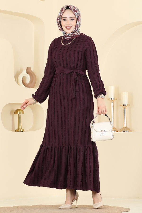 Modaselvim Dress Dress 726PM271 Damson