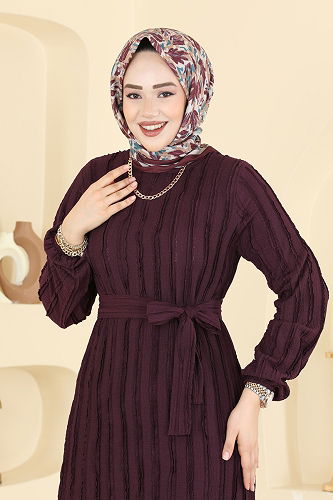 moda selvim الفستان توتي 726PM271 - Thumbnail
