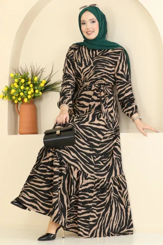 P.R.M. - Dress 731PM271 Vision&Black