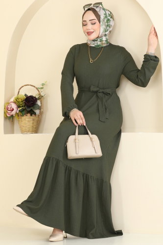 P.R.M. - Dress 800PM271 Khaki