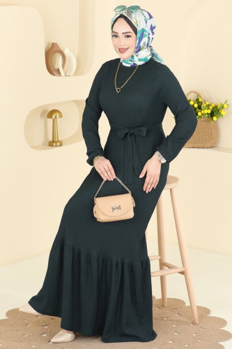 P.R.M. - Dress 800PM271 Petroleum