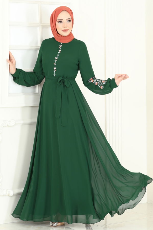 Modaselvim الفساتين الفستان زيتي 8022AB368