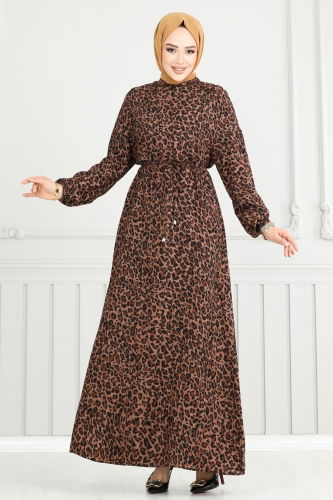 O.Z.N. - Dress 803OZN1046 Brown