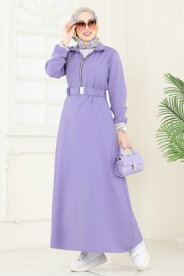 Modaselvim Dress Dress 804OZN1046 Lilac