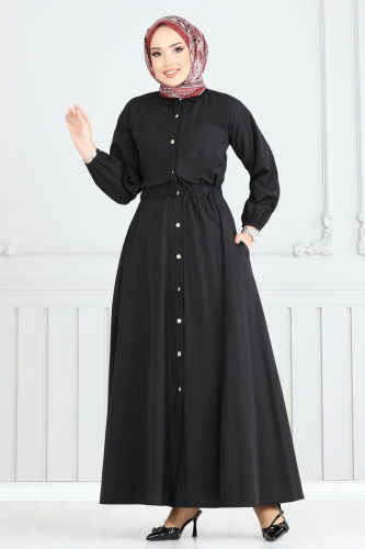 O.Z.N. - Dress 805OZN1046 Black