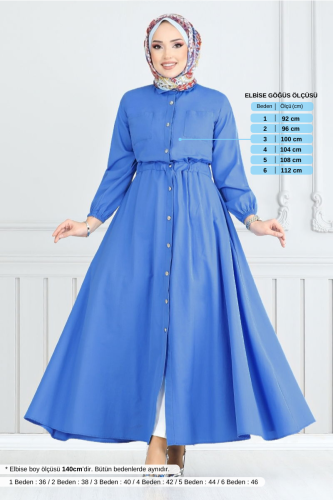 MRV O.Z.R. - Dress 805OZR1047-M Blue