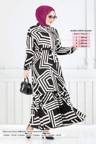 MRV O.Z.R. - Dress 811OZR1047-M Vision&Black