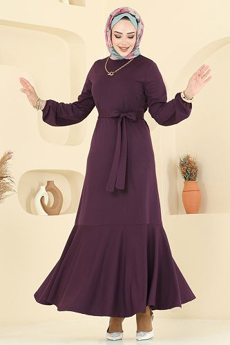 moda selvim الفستان توتي 8133AB368 - Thumbnail