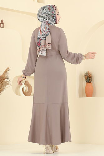 moda selvim Dress 8133AB368 Vision - Thumbnail