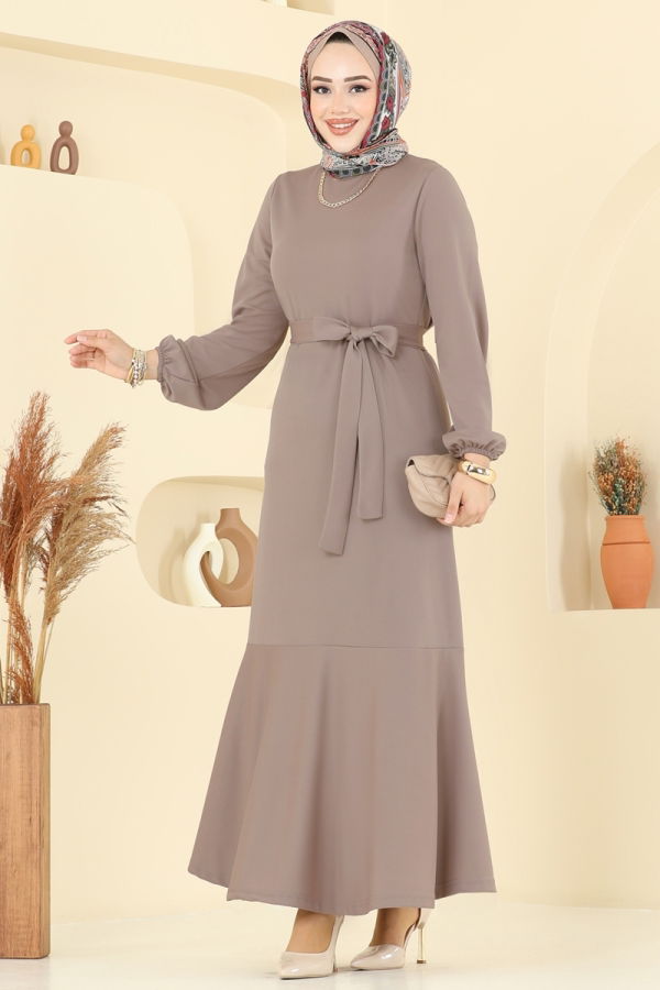 Modaselvim الفساتين الفستان بيج 8133AB368