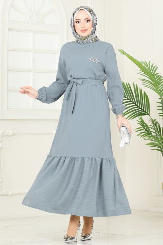 O.Z.N. - Dress 813OZN1046 Gray