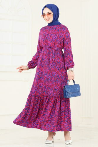 O.Z.N. - Dress 816OZN1046 Fuchsia