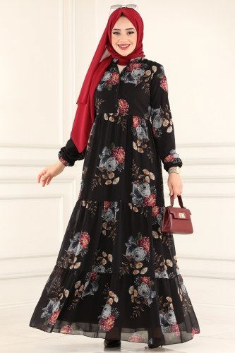 B.R.N.K.O. - Dress 81842BRNKO395 Black
