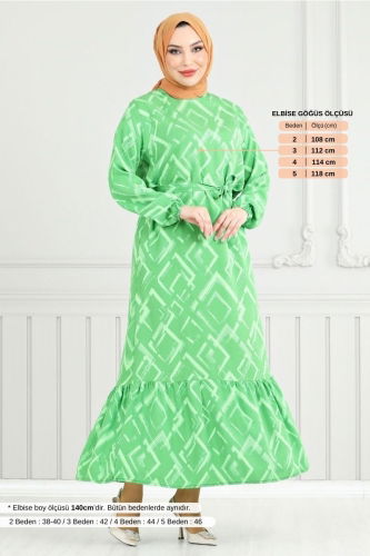 MRV O.Z.R. - Dress 821OZR1047-M Green