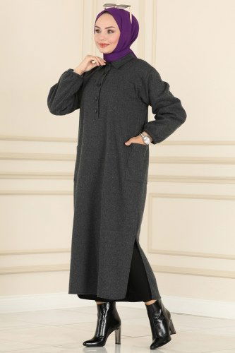 B.R.Z - Dress 8224BRZ597 Anthracite