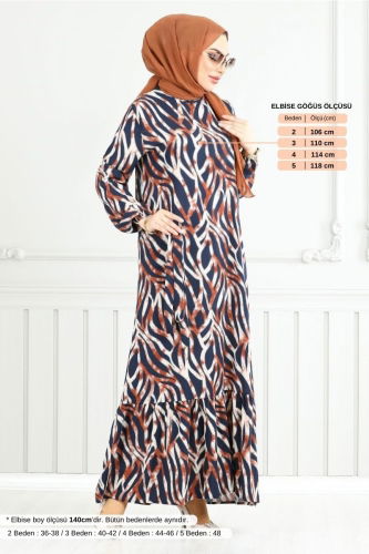 MRV O.Z.R. - Dress 825OZR1047-M Tan